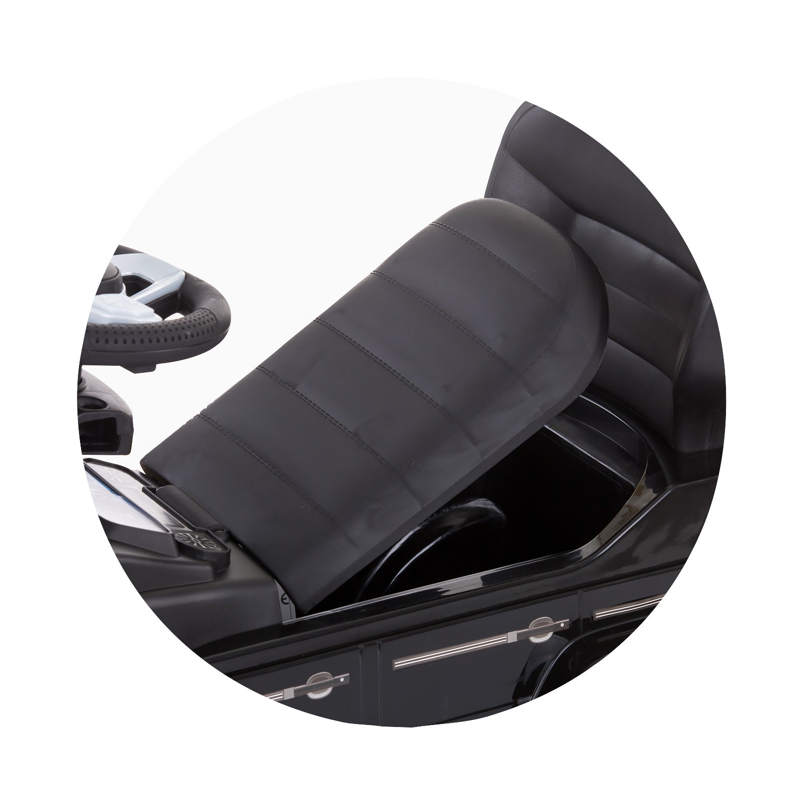 Кола С Дръжка/Сенникmercedes G350D Черн --- BebeMama