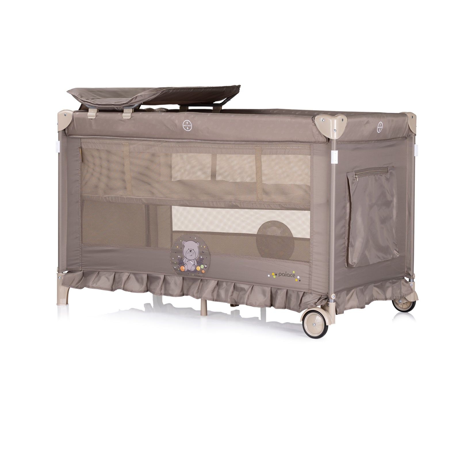 Детска Преносима Кошараpalace Мече Беж