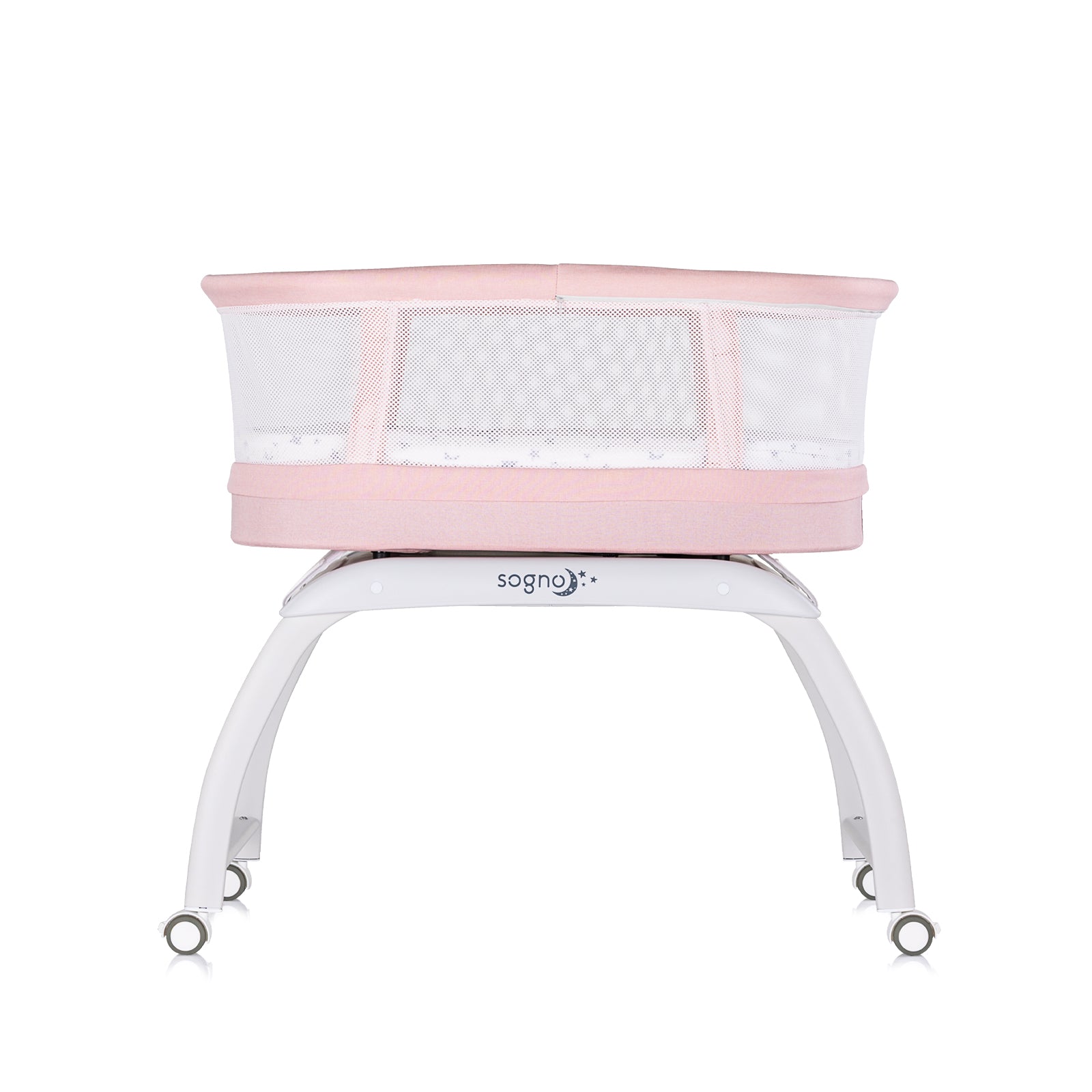 Tarc de joacă pentru copii cu afișaj LED „Sogno” roz