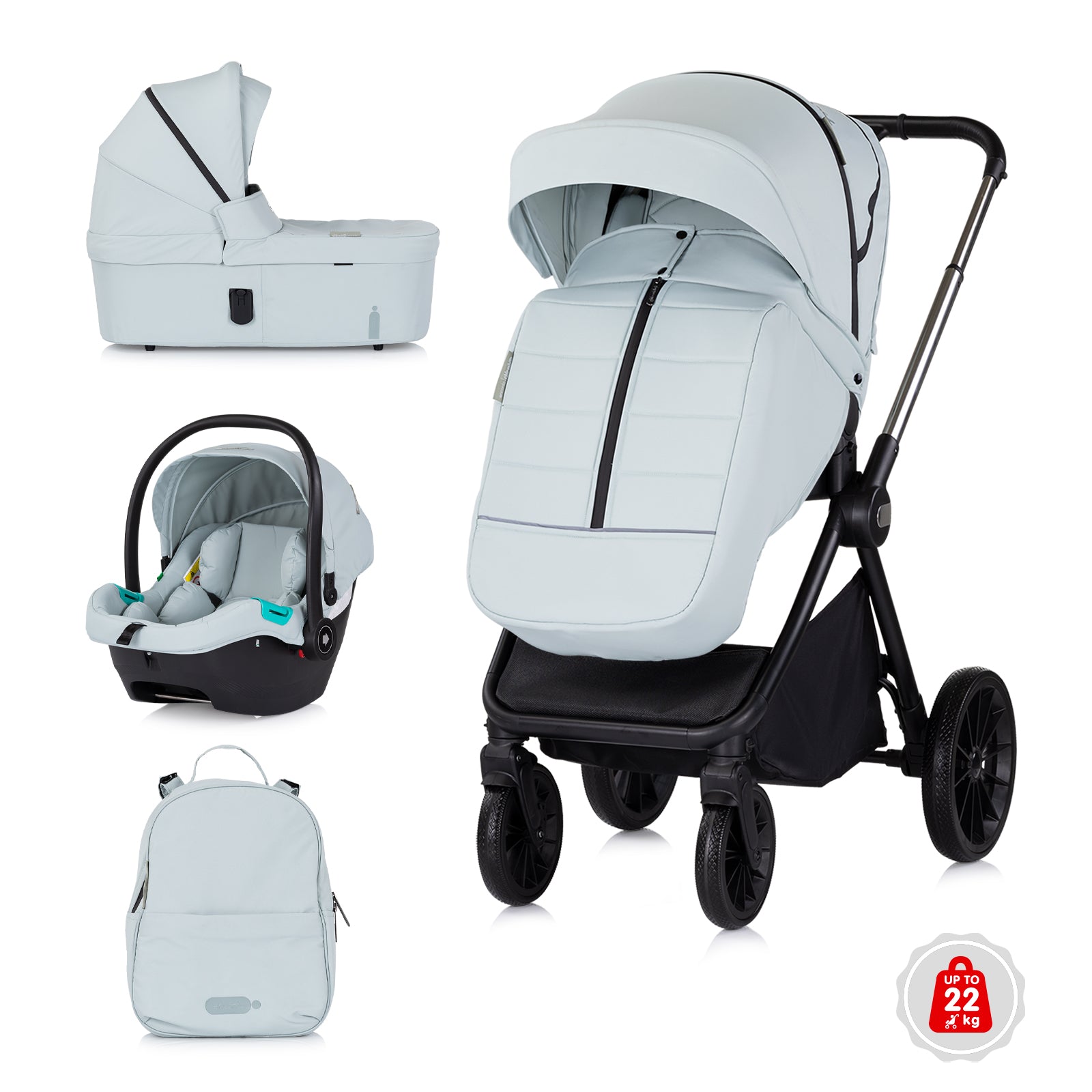 Carucior pentru copii 3 B1 "Encanto" Basilek