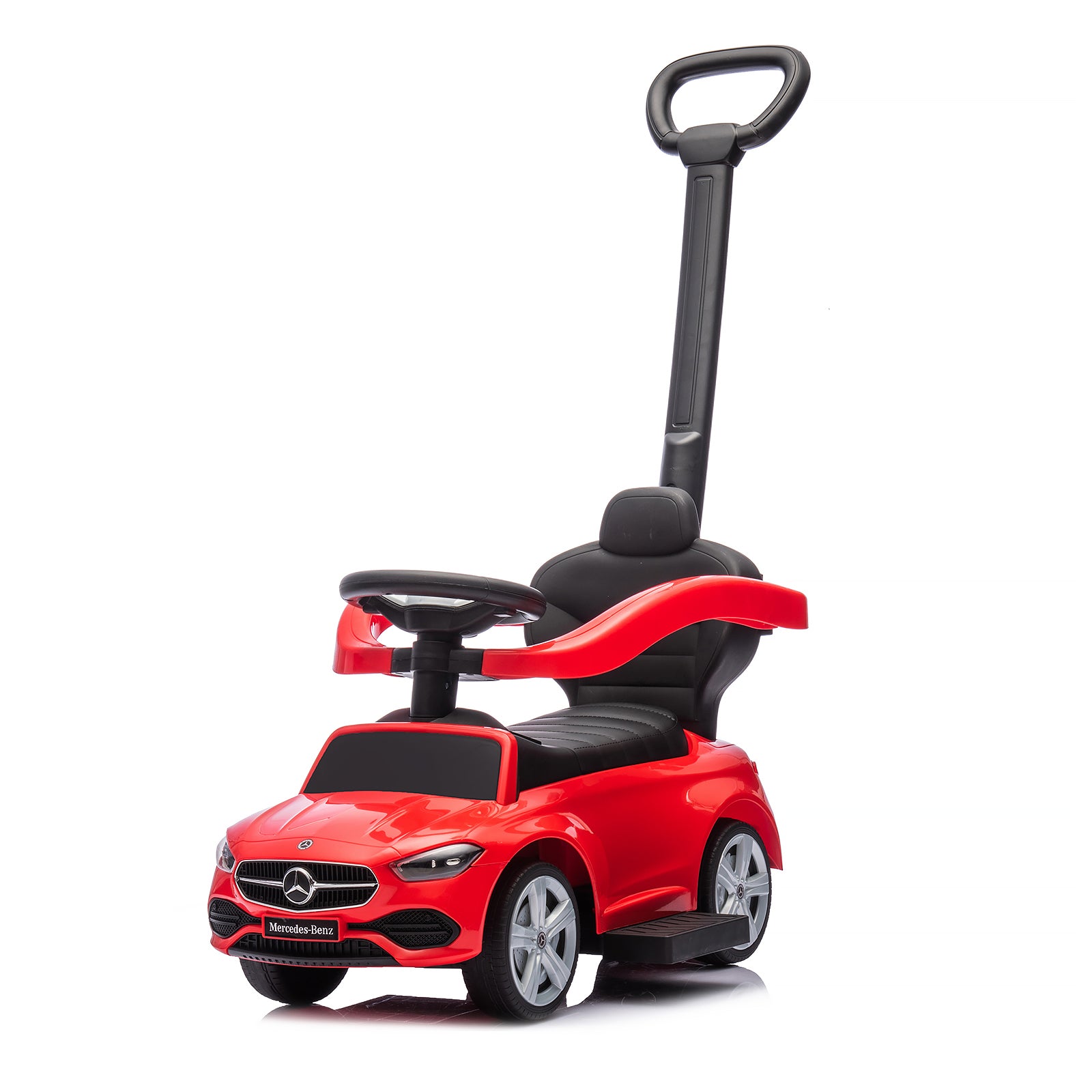 Кола Дръжка Mercedes C Class Червена Chipolino