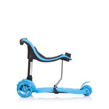 Chipolino "Multi Plus" roller kék színben, tolókarral
