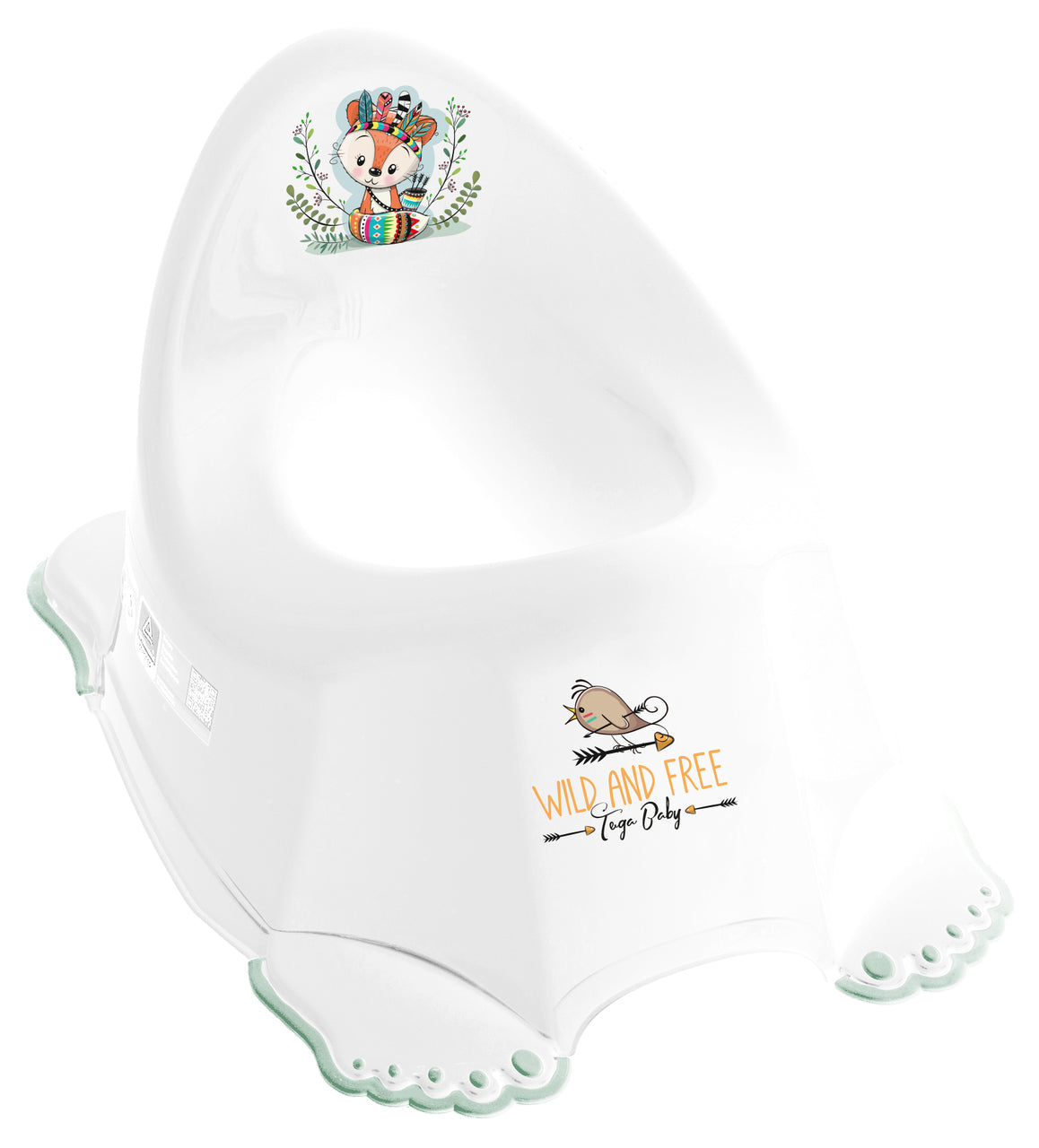 Беб.Анат.Муз.Гърне"Wild & Free"Лисиче