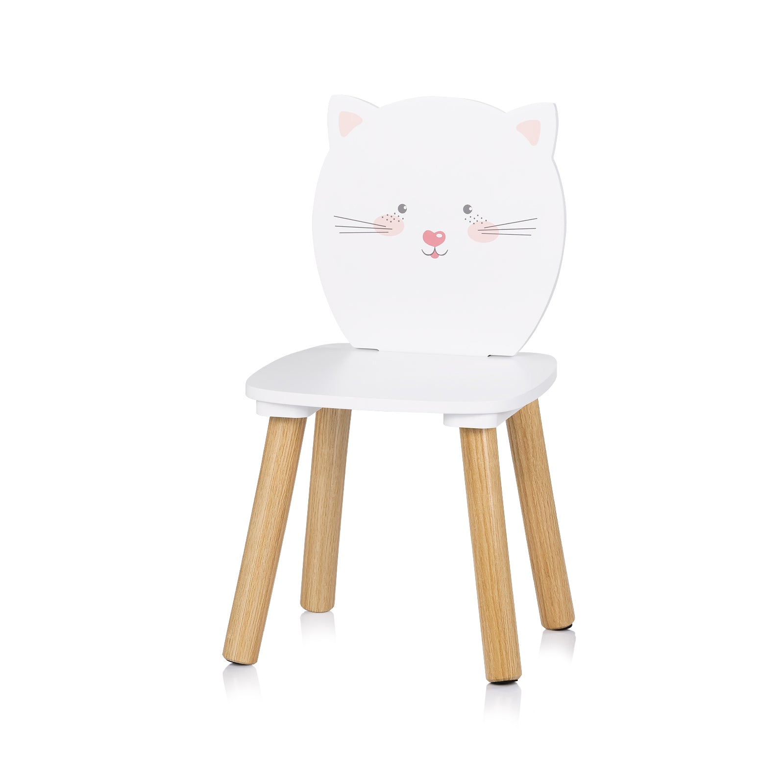Комплект Маса С Два Стола Mdf Мече И Кот Chipolino