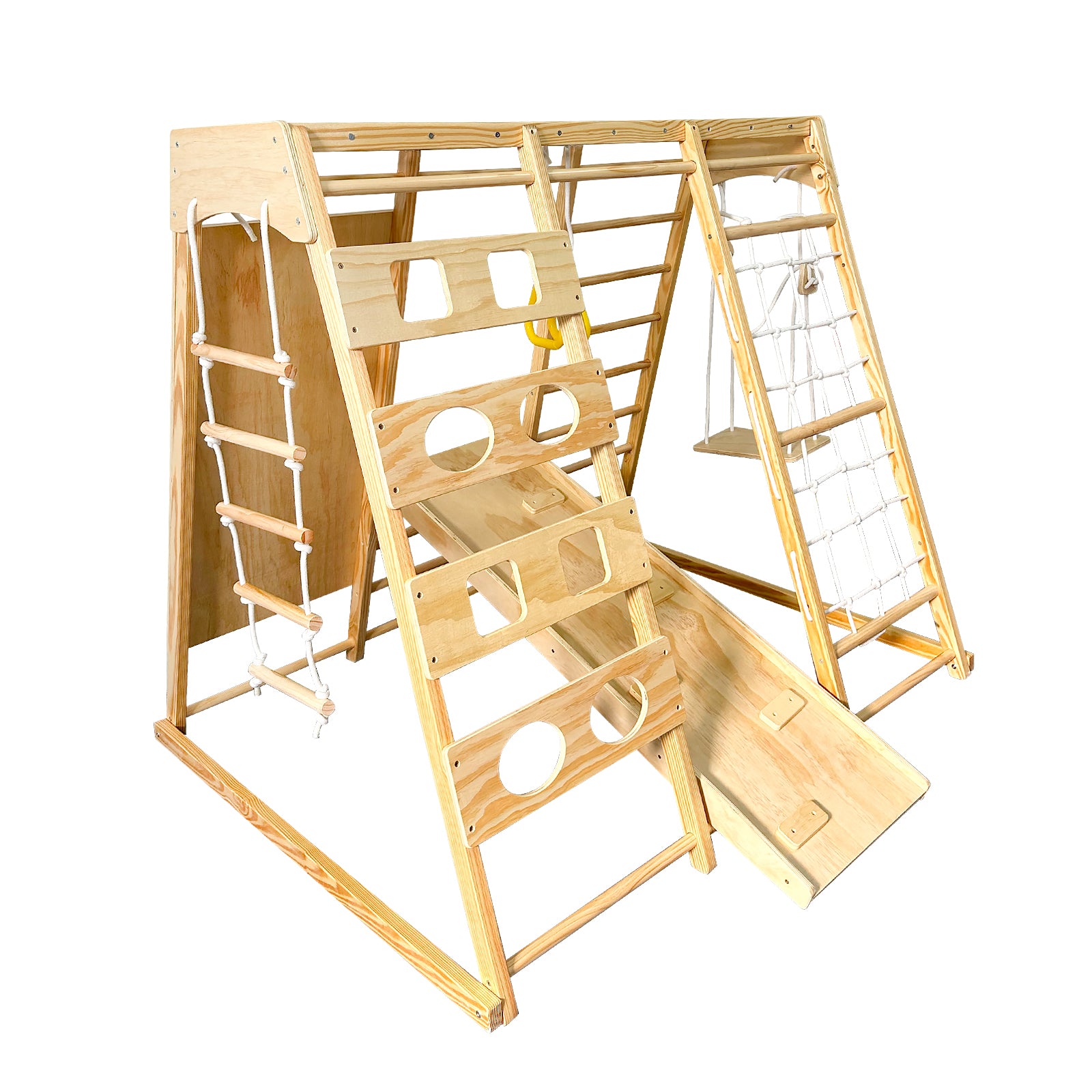 Дет. Играчка За Катерене И Люлка Дървена Chipolino