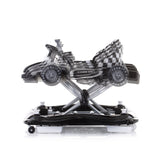 Детска проходилка 4в1 "Рейсър"черно/бяла --- BebeMama