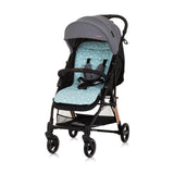 Мека Подложка За Количка Мента/Звезди --- BebeMama