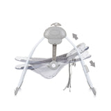 Електрическа Люлка "Moonlight" Св.Сиво --- BebeMama