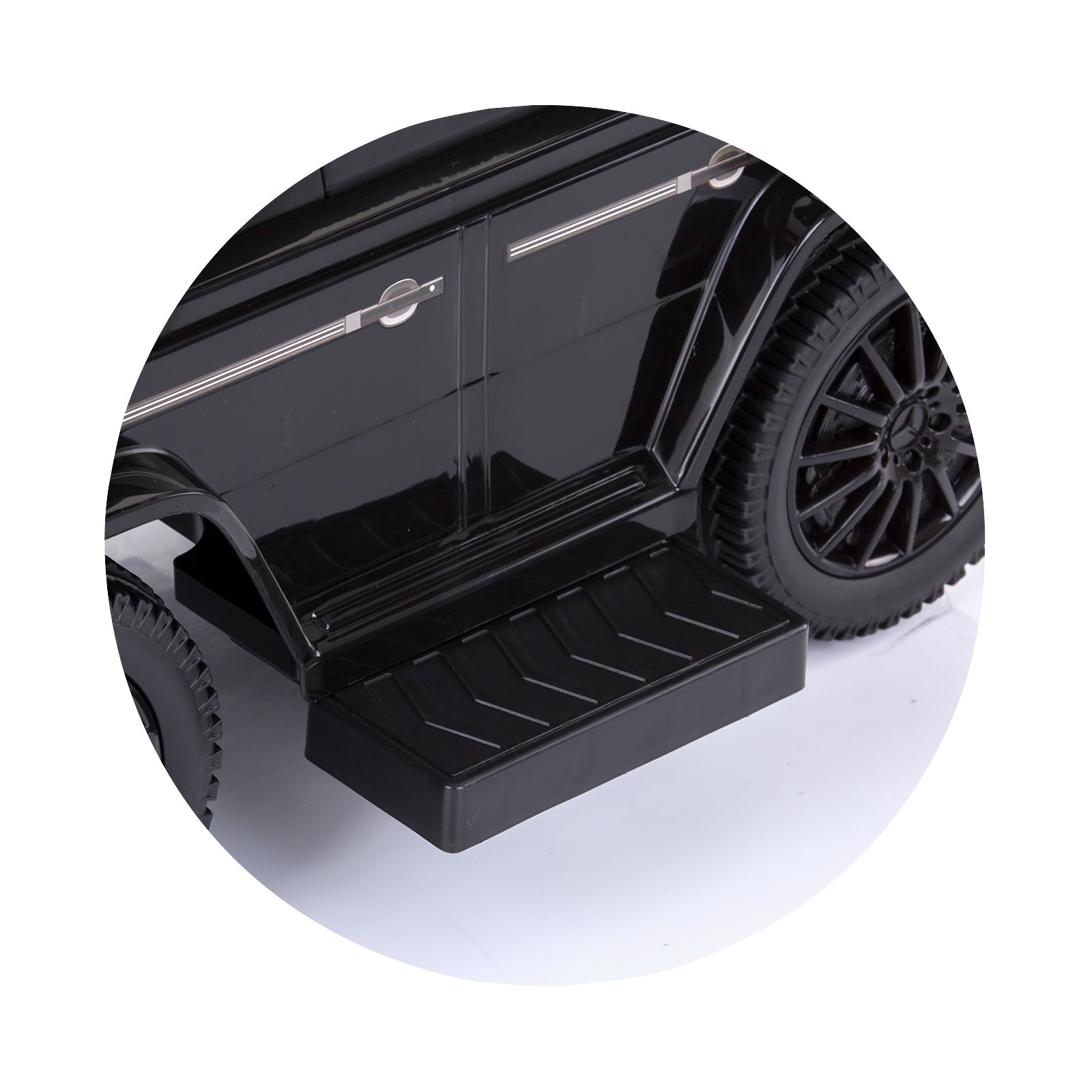 Кола С Дръжка/Сенникmercedes G350D Черн --- BebeMama