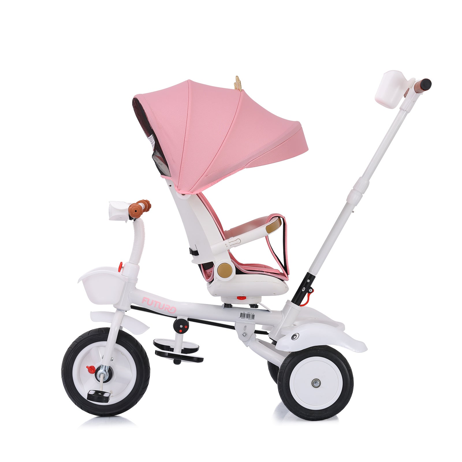 Tricicletă Futuro Princess cu baldachin