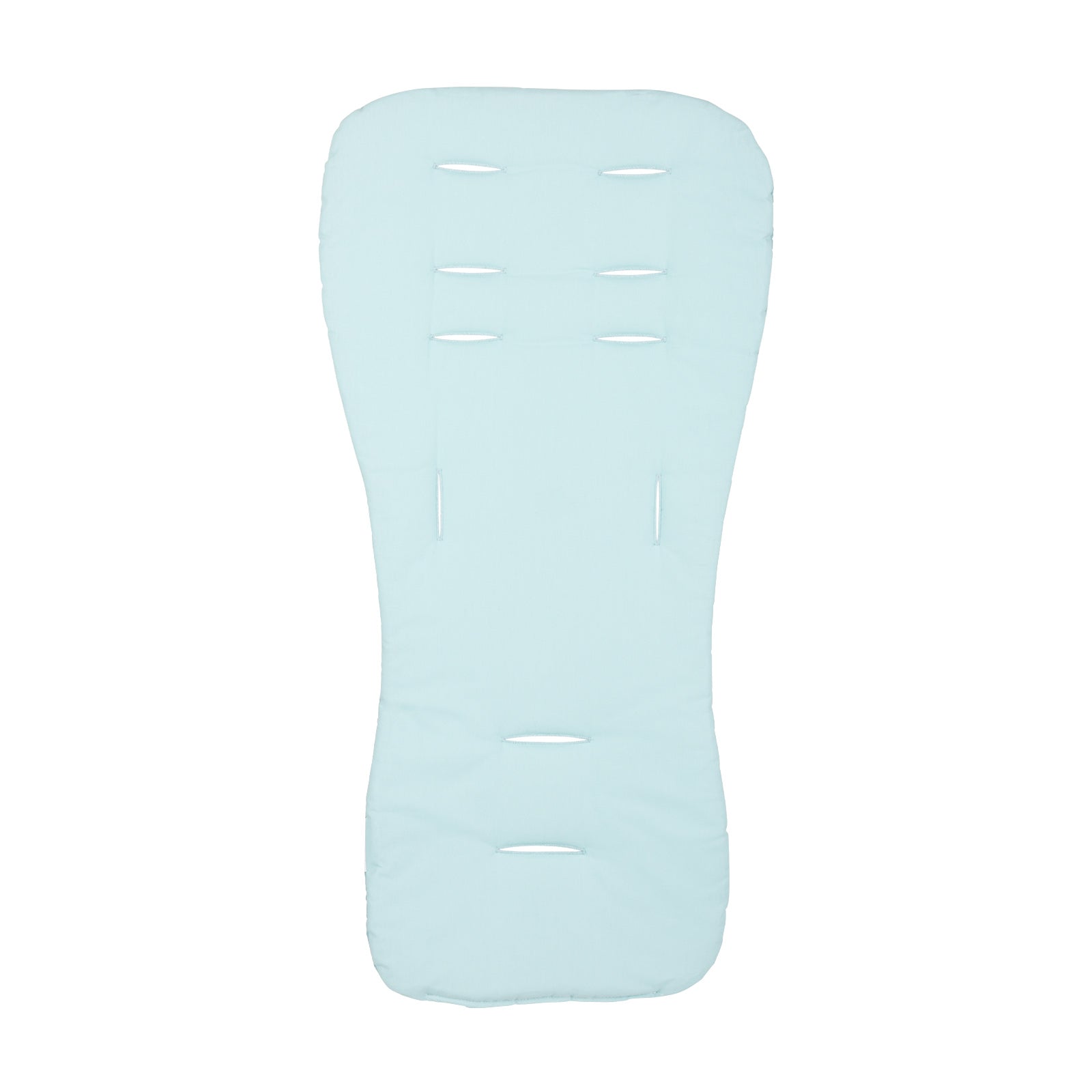 Мека Подложка За Количка Мента/Звезди --- BebeMama