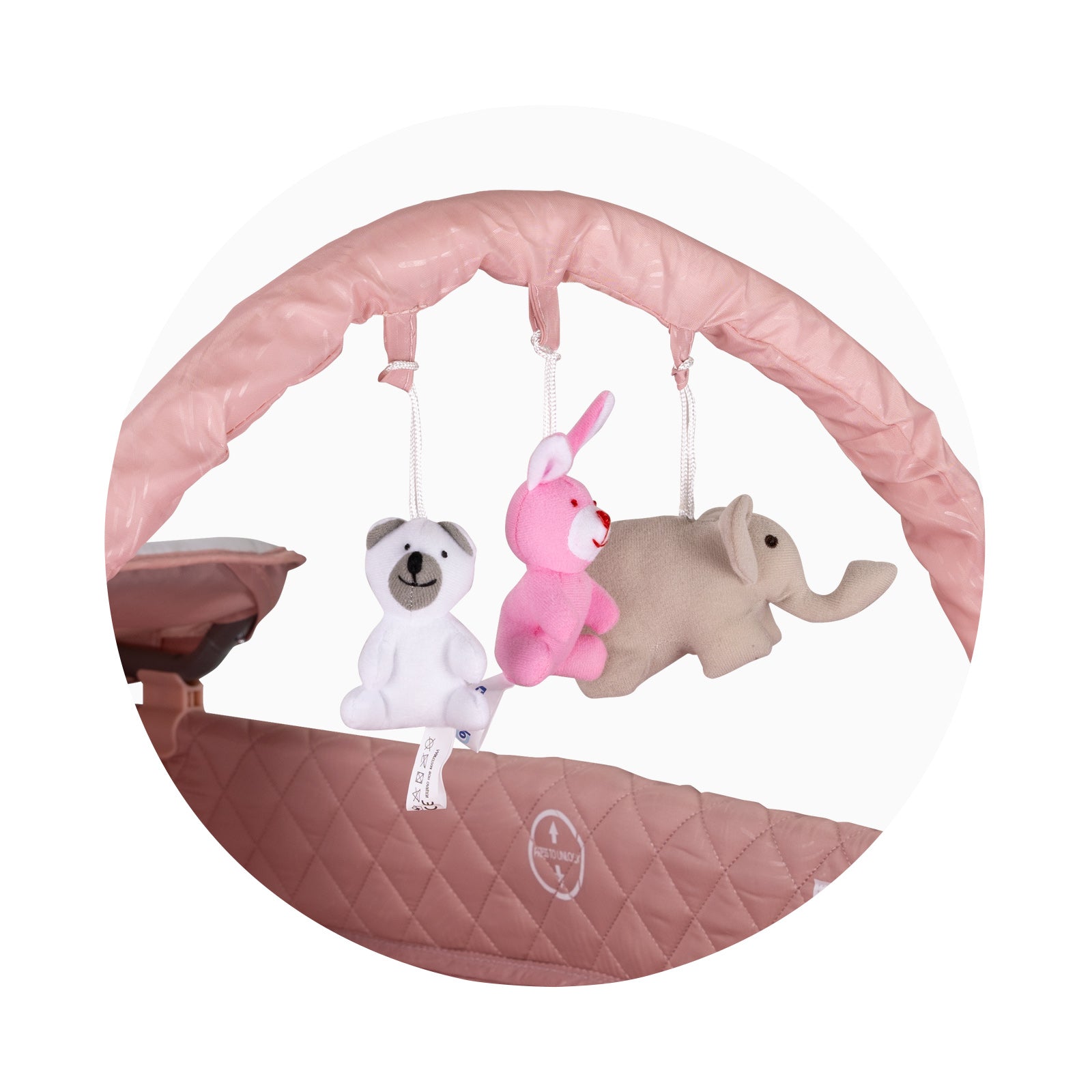 Детска Преносима Кошара Luna Маршмелоу