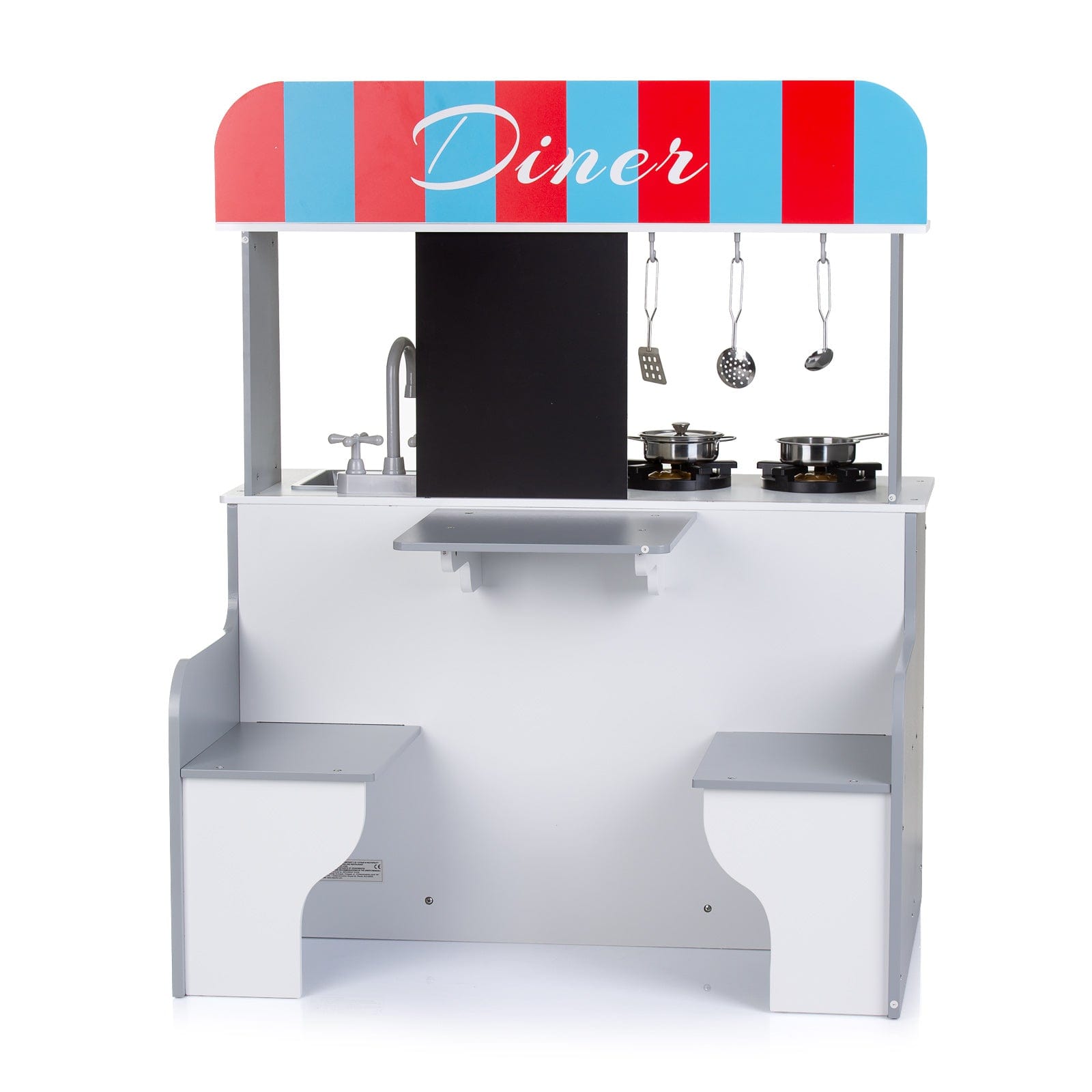 Set pentru copii 2 în 1 bucătărie și restaurant