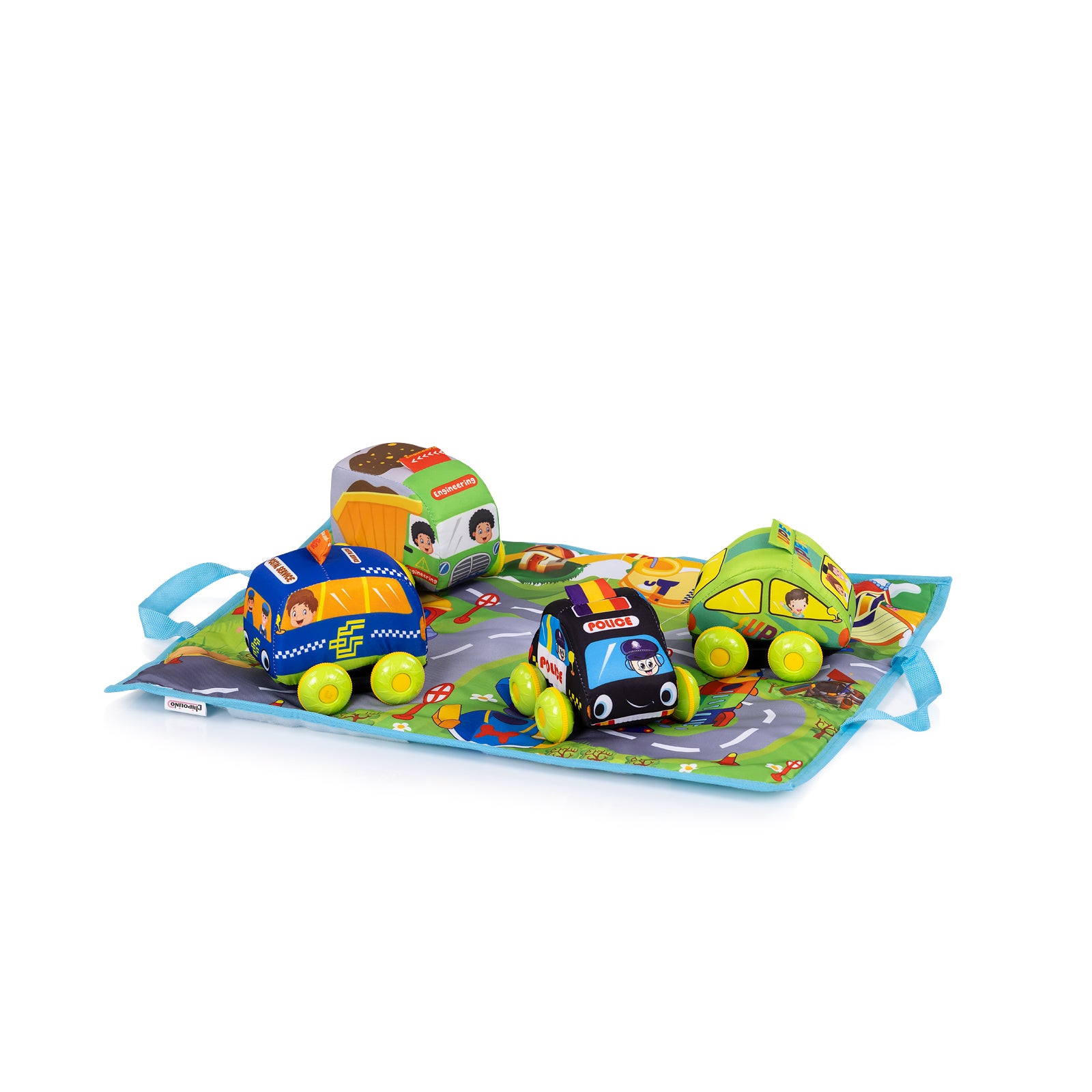 К Т Постелка За Гимнастика С 4 Броя Коли Chipolino