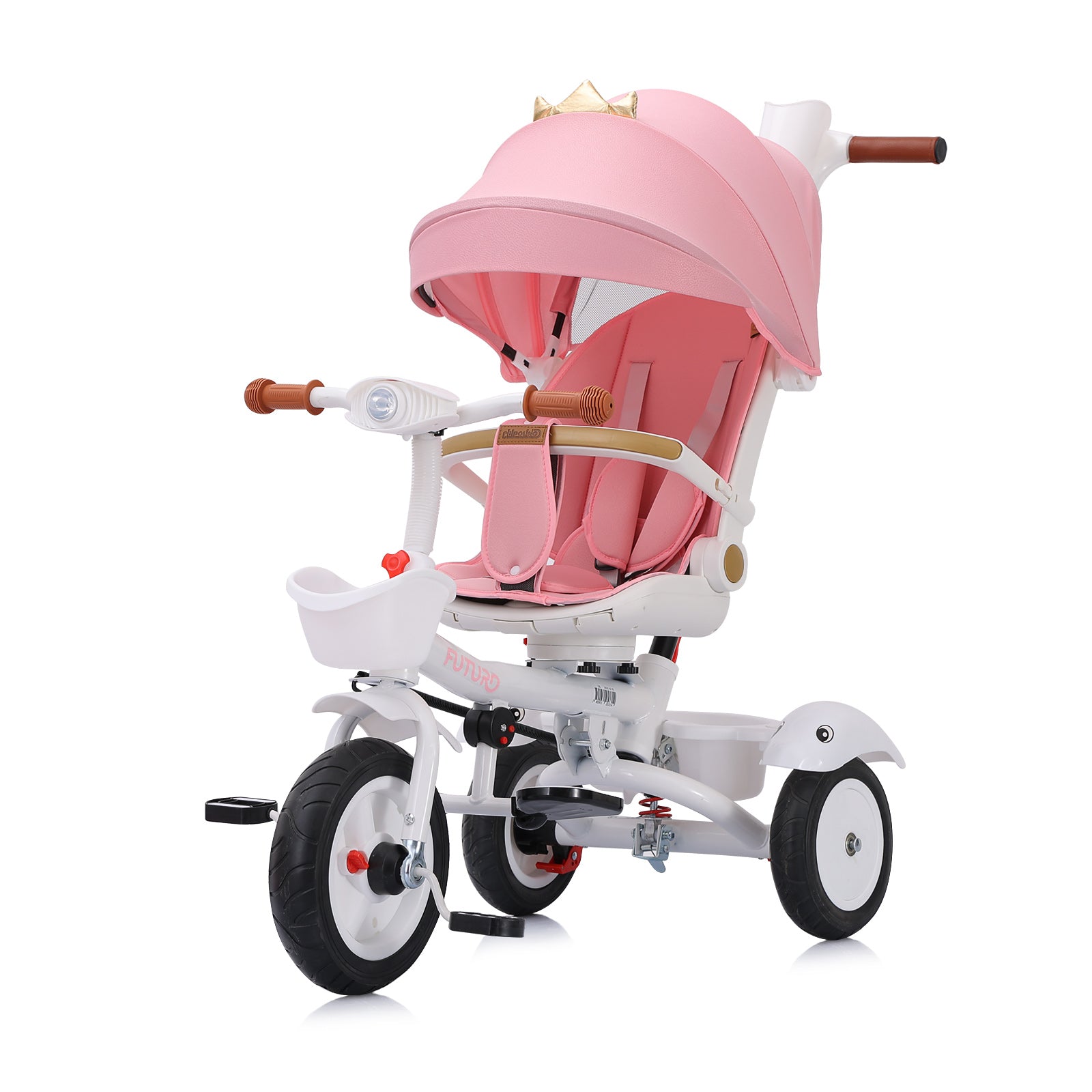 Tricicletă Futuro Princess cu baldachin