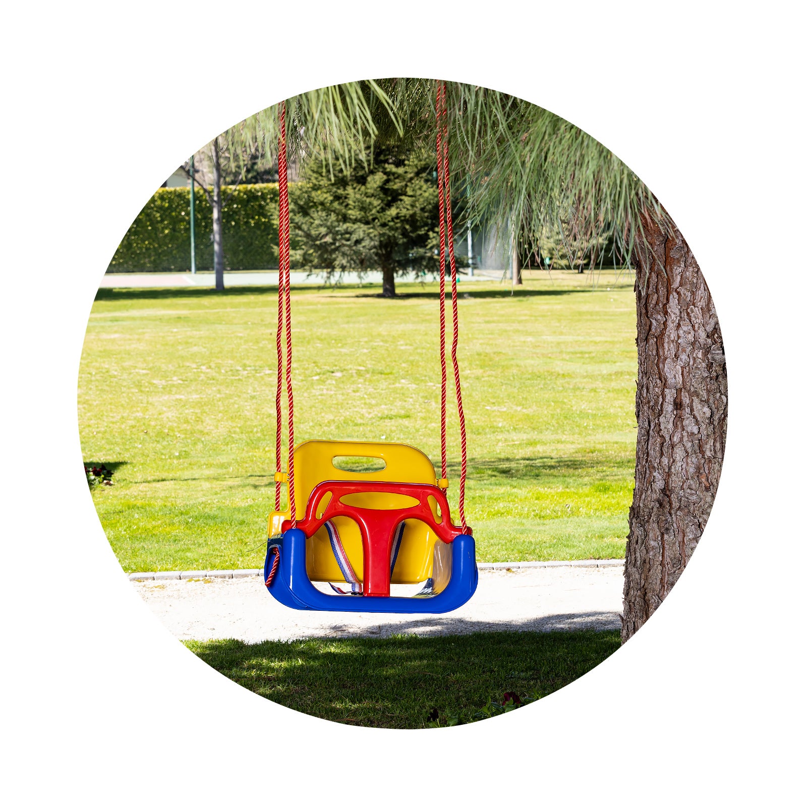 Loc de joacă mare tip trambulină 200 cm. Cu tobogan verde