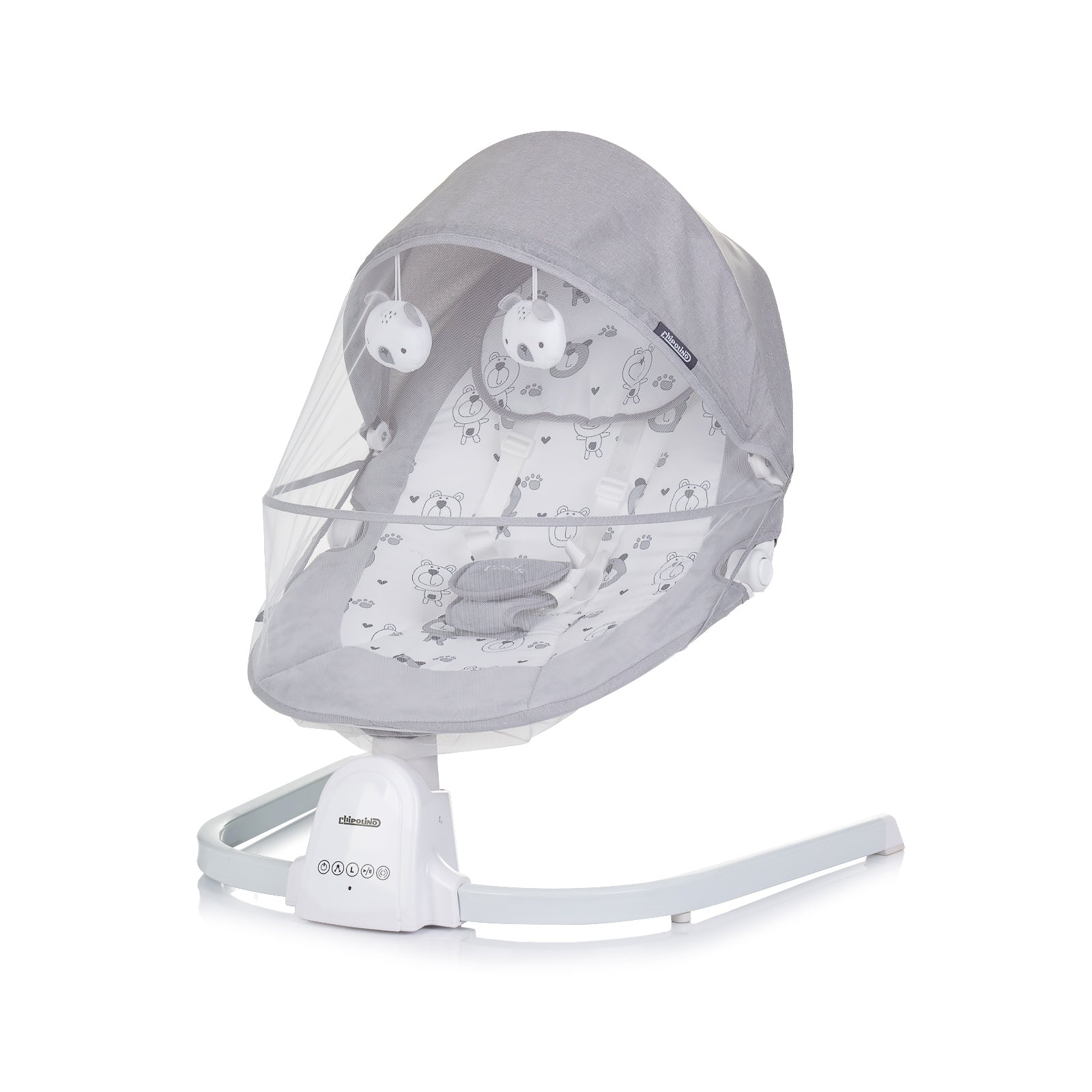 Șezlong electric cu balansoar „Oasis” Granit