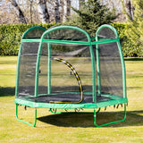Trambulina mare pentru petreceri, 215 cm, verde