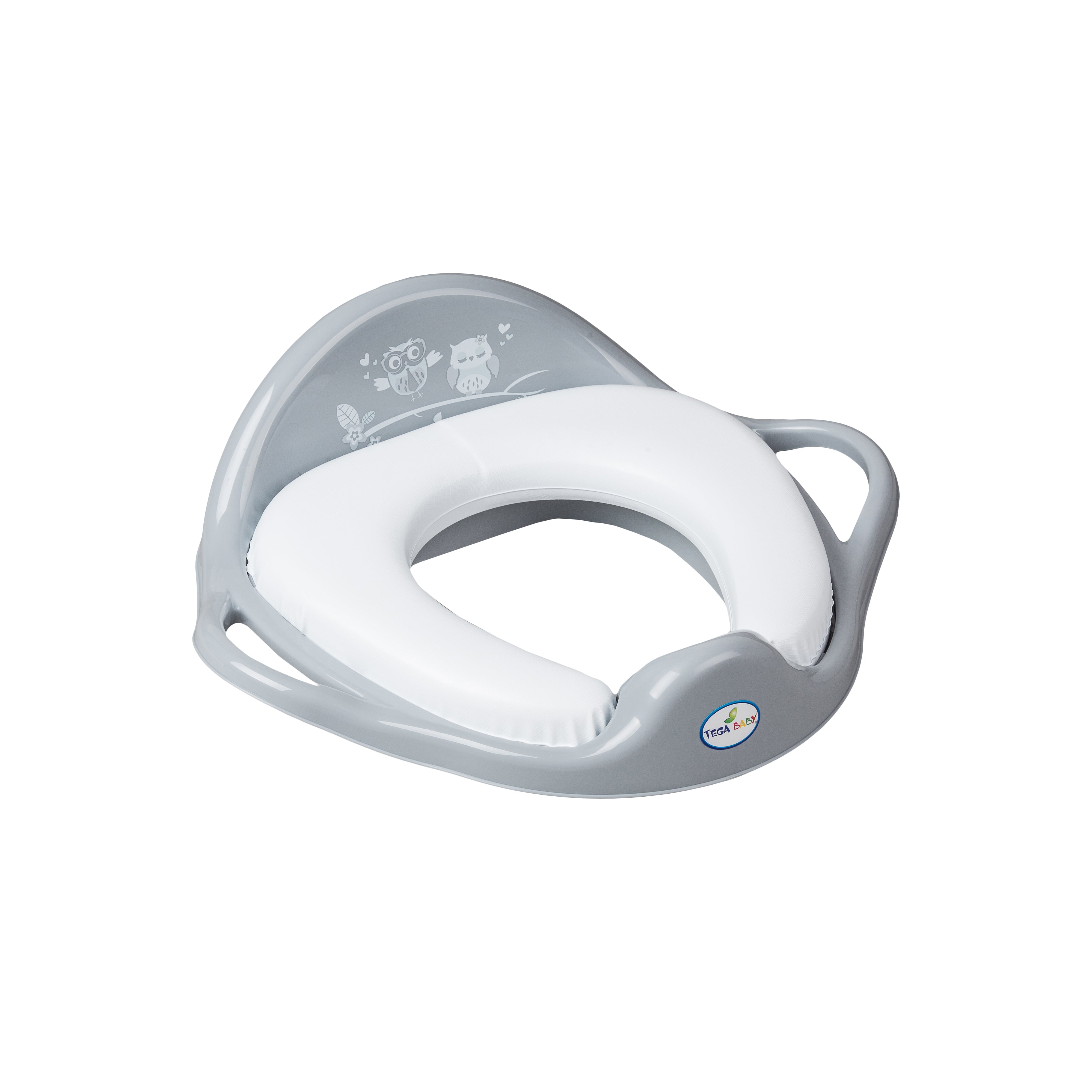 Тоал.Мека Седалка"Бухалчета" Сивa