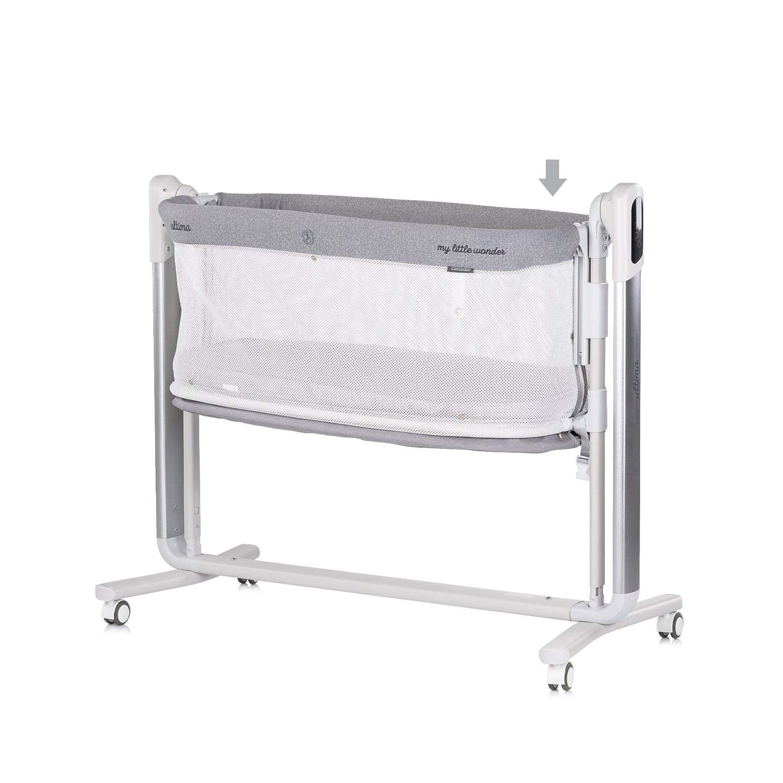 Кошара Люлка С Подв.стр."ultima" Сива Chipolino