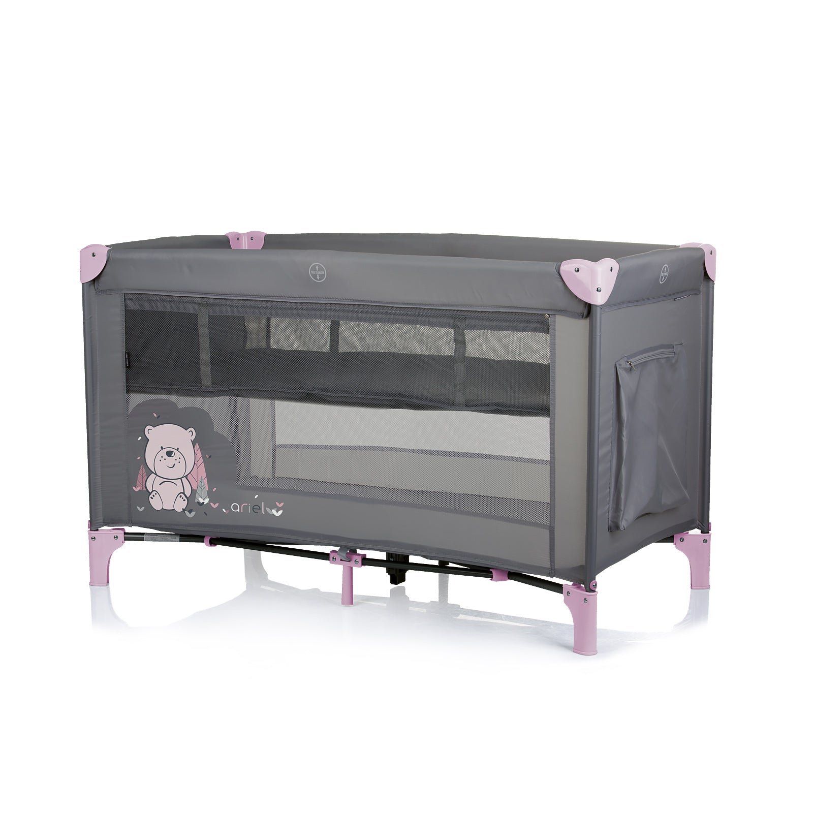 Преносима Кошара "Ариел" Фламинго - Кошарки Next To Me - Chipolino - BebeMama