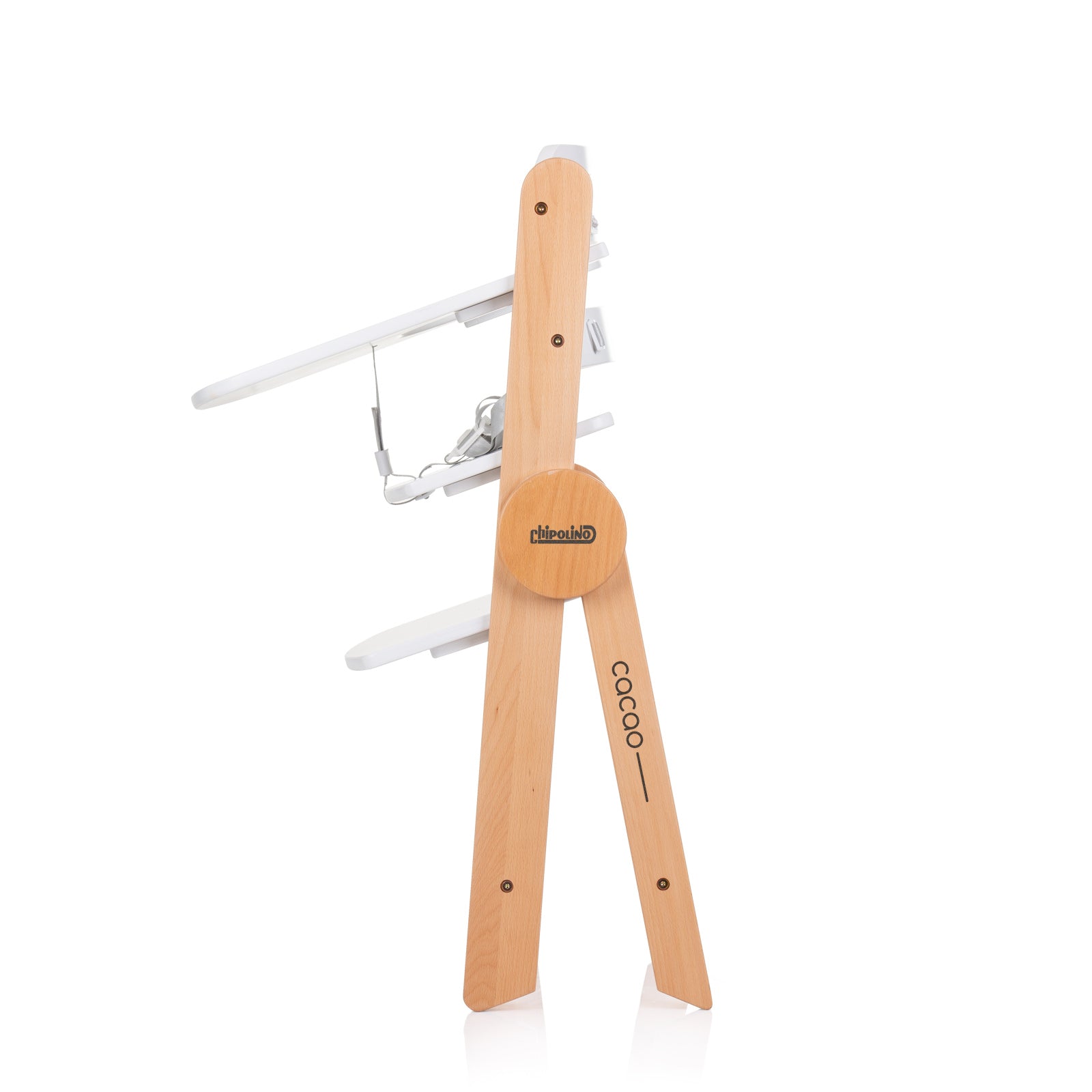 Столче За Хранене 2 В1 "Cacao" Бяло