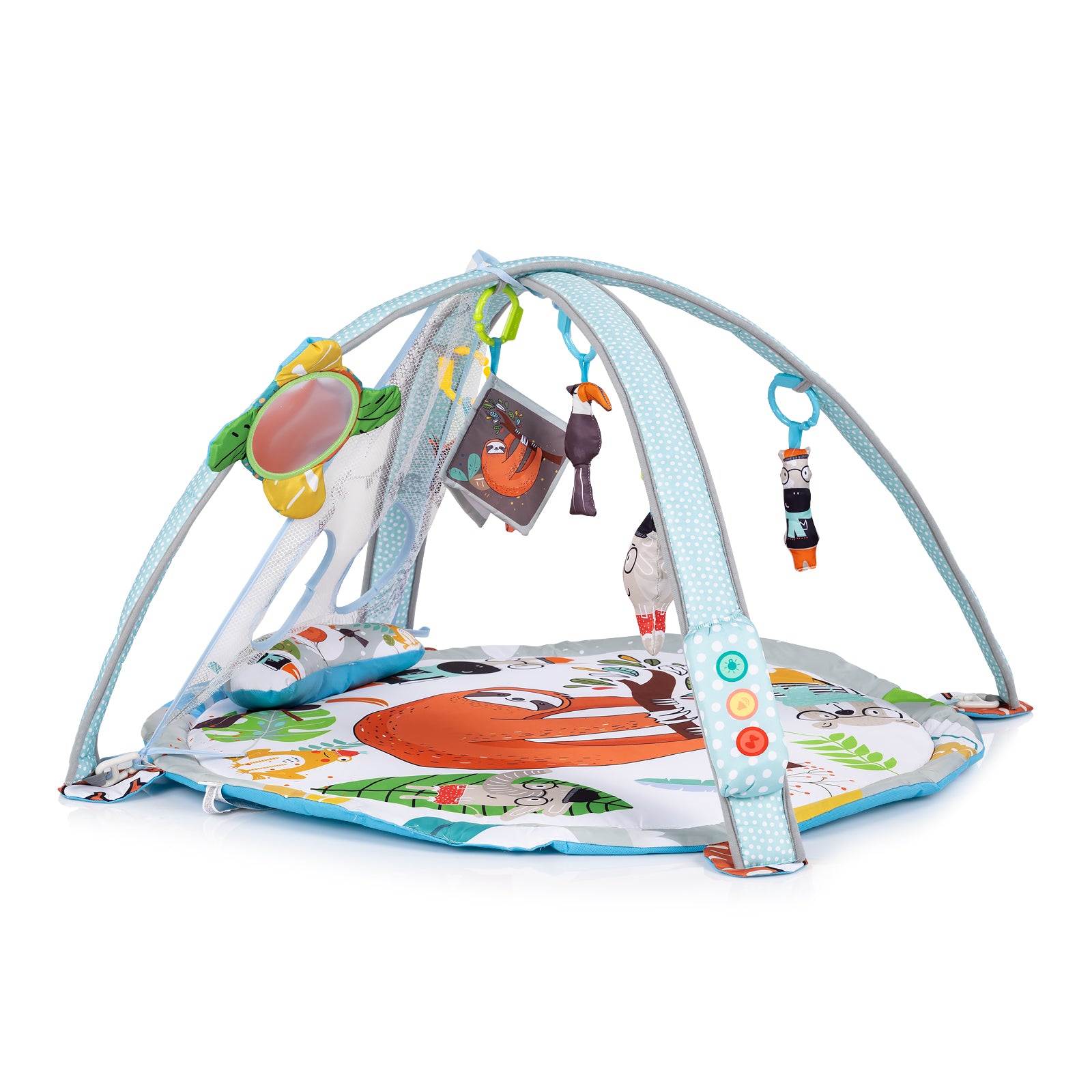 Постелка За Гимн. Джунгла С Муз Св Топки Chipolino