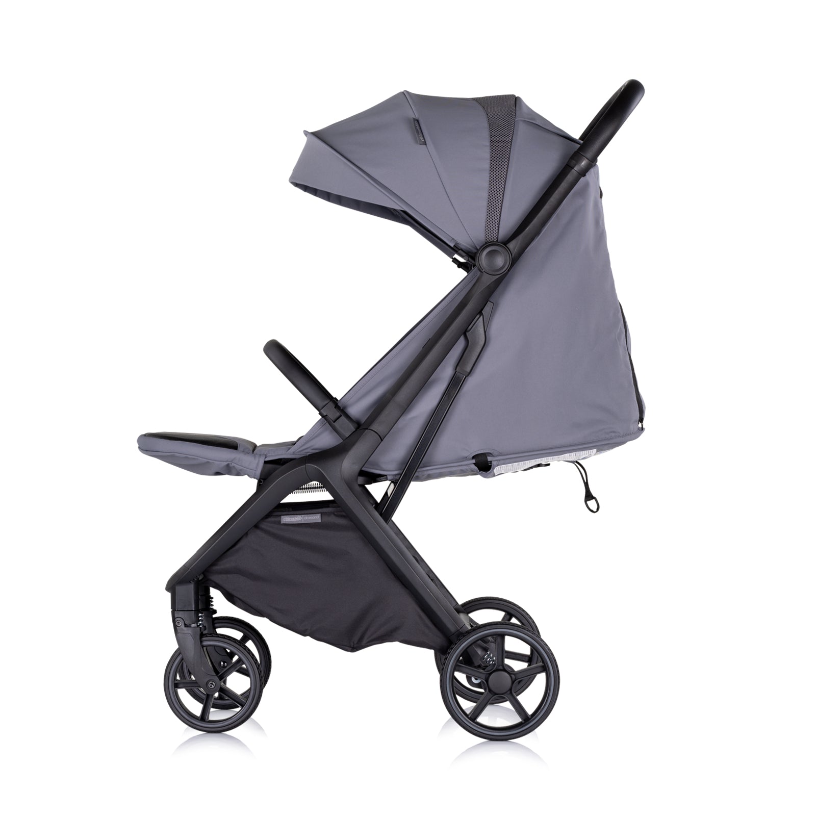 Cărucior pentru bebeluși 22 "Diamond" Gri Noros