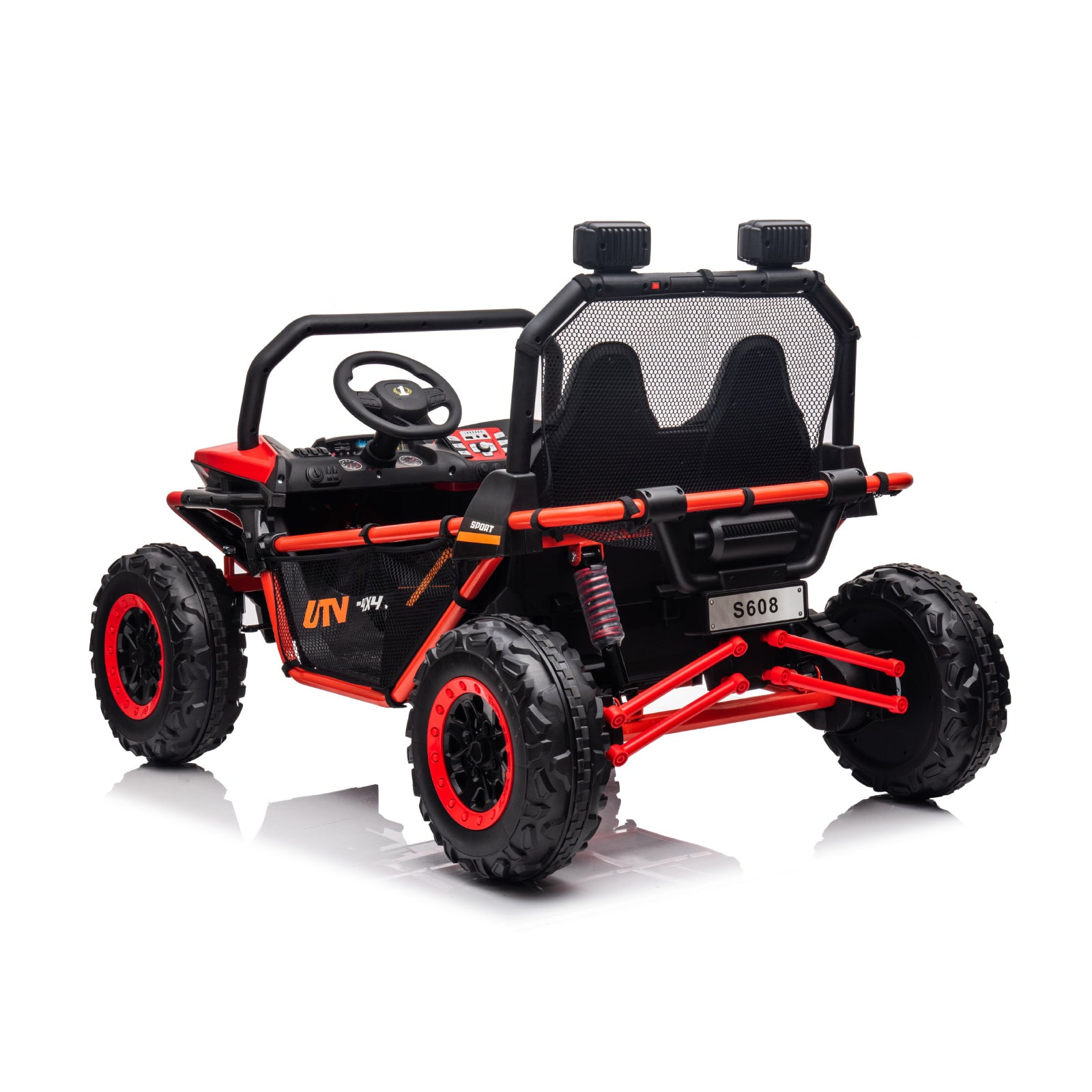 Ел. Кола За 2 Деца Бъги Explorer Червена Chipolino