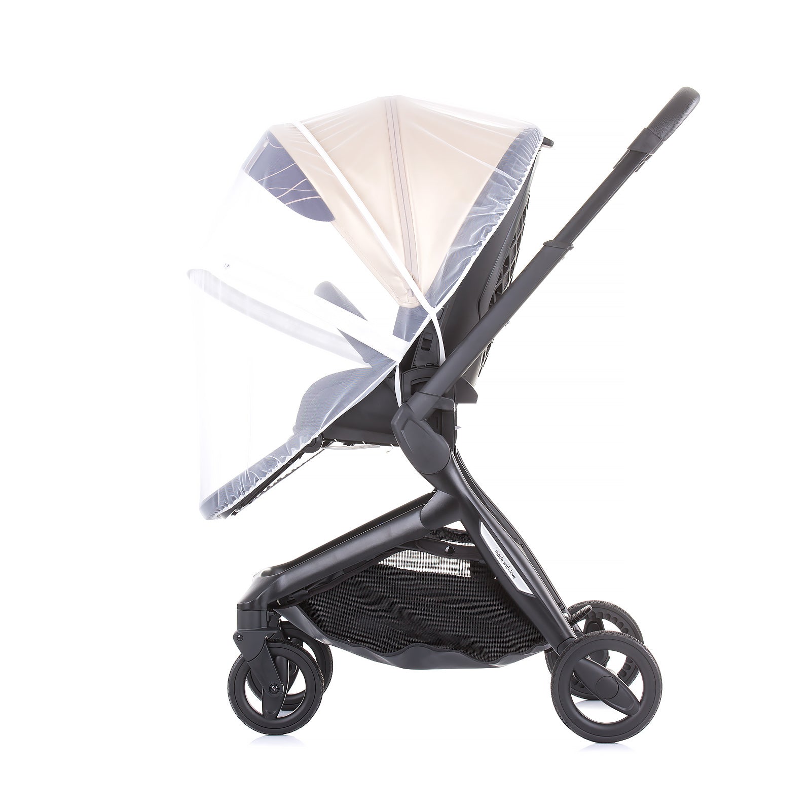 Мрежа За Количка Лукс Бяла --- BebeMama