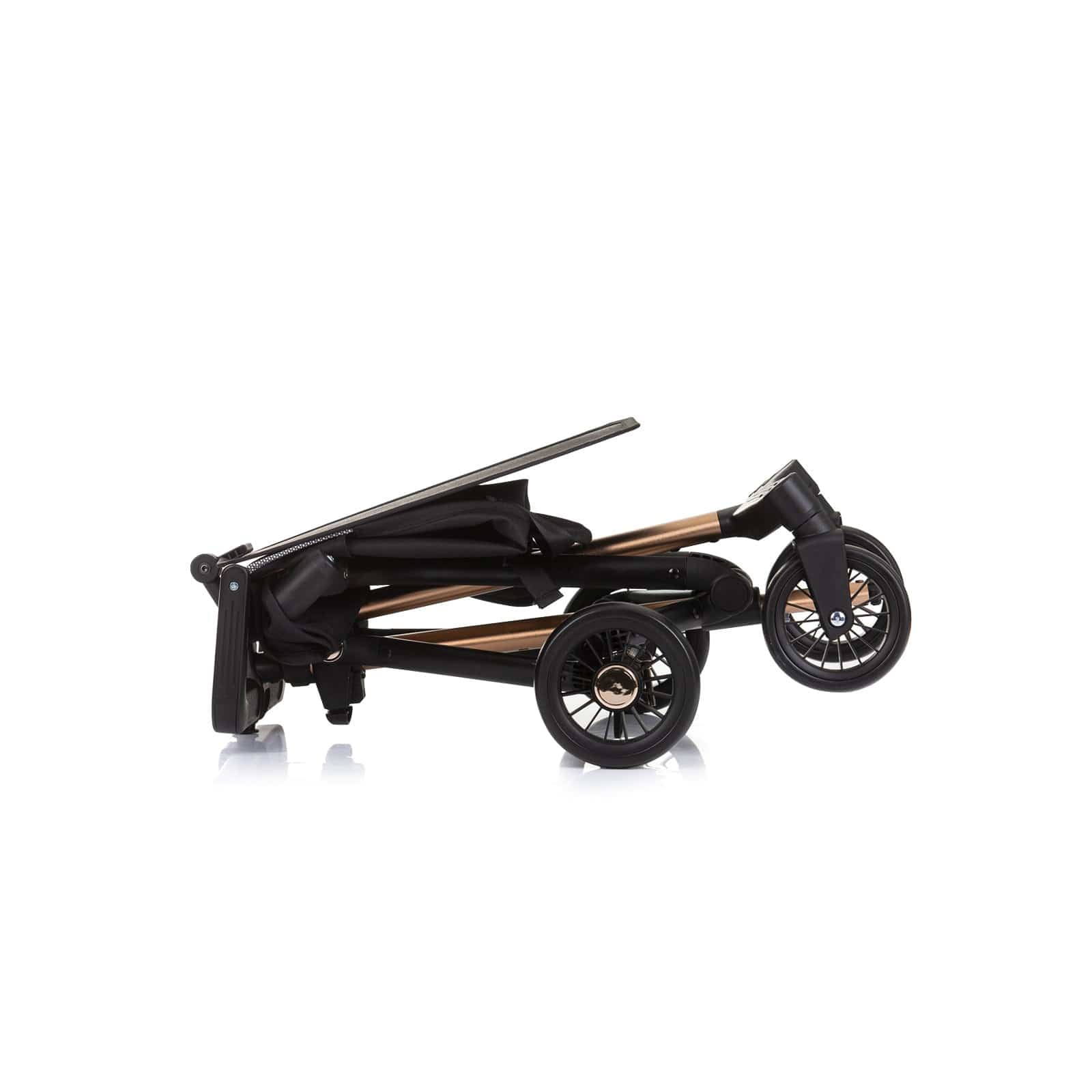 Детска Количка 6+ "unique" Черна Chipolino