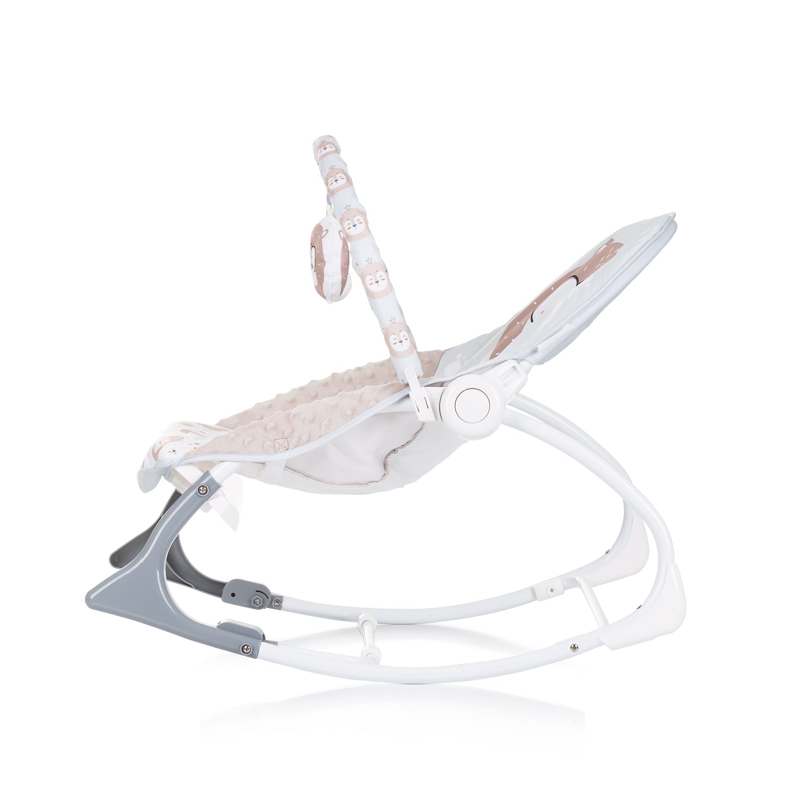 Музикален Шезлонг "Melody"Бежов