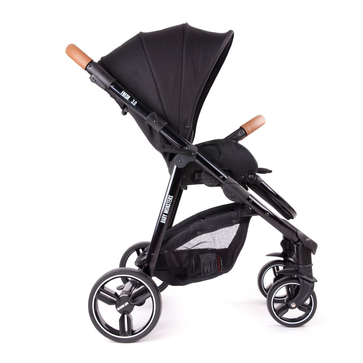 Детска Количка"Fresh" 3.0Black --- BebeMama