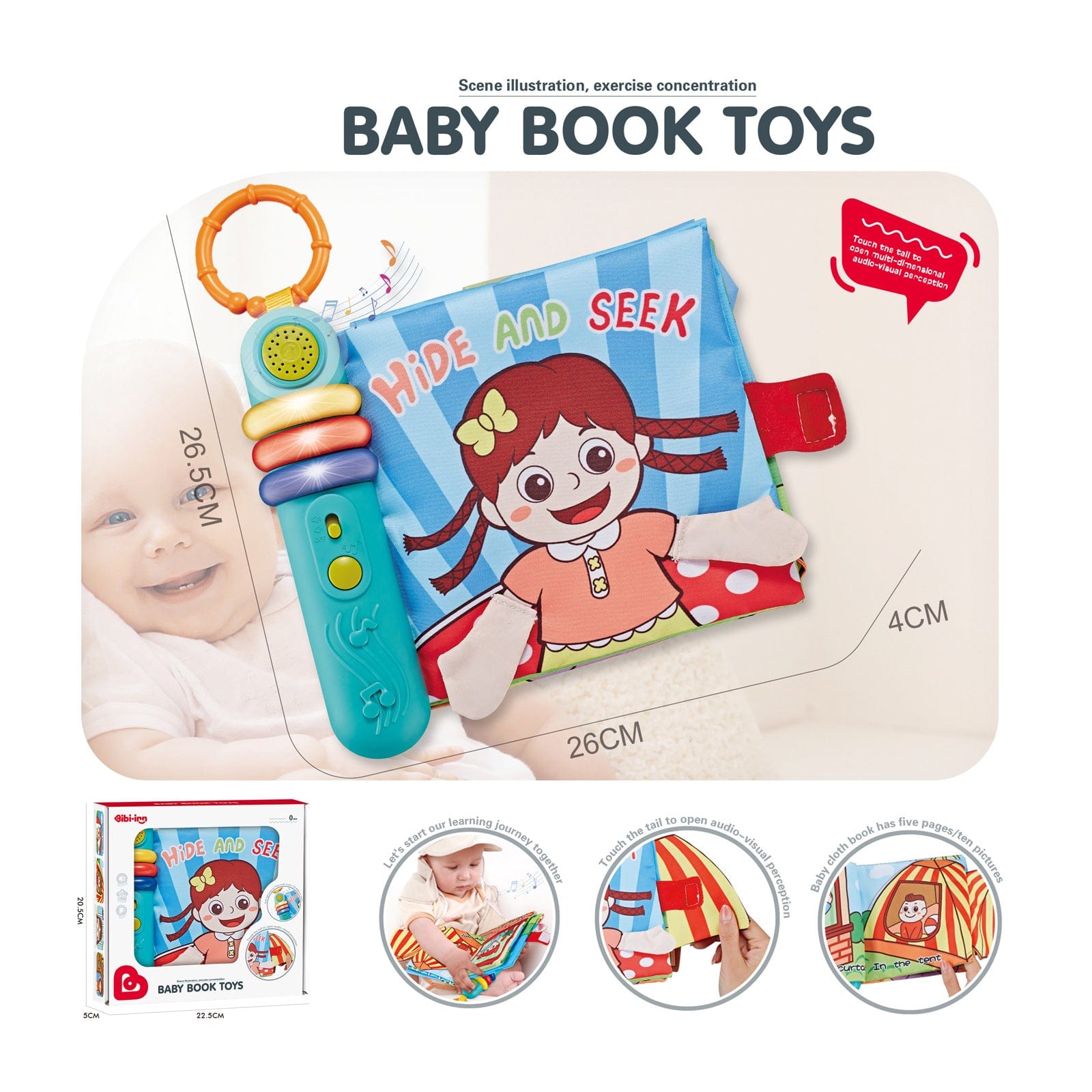 Carte de jucării pentru copii Găsește-mă