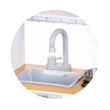 Дър.Кухня С К-Т 5 Метални Съда За Готвен