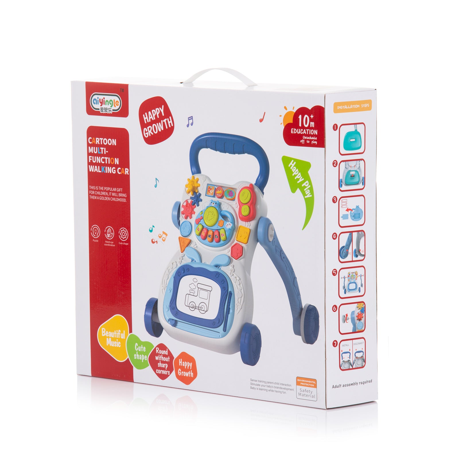 Муз.Игр.На Колела"Забавна Игра"Синя --- BebeMama