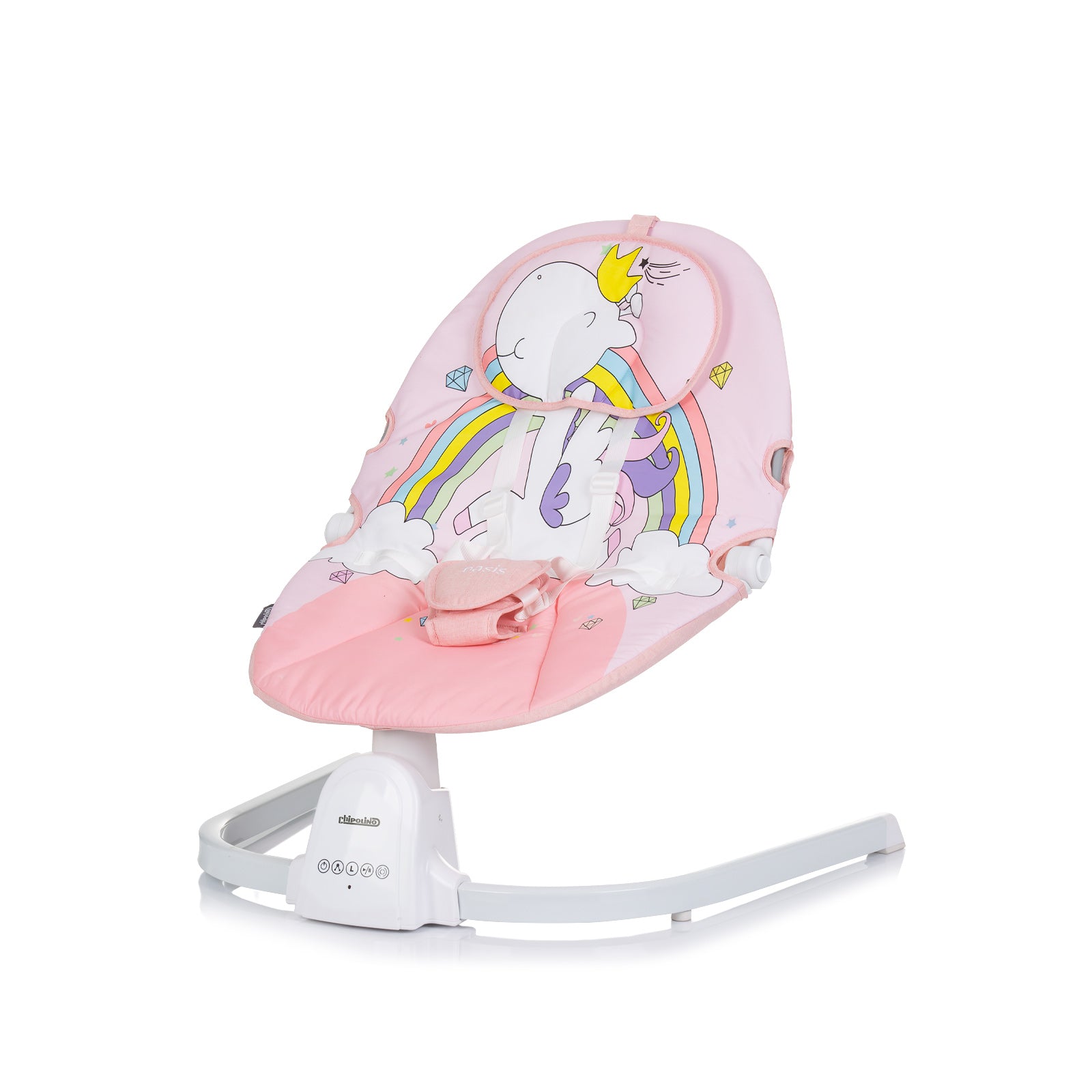 Șezlong electric-balansoar „Oasis” roz