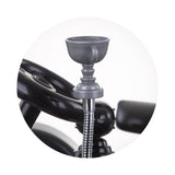 Детска проходилка 4в1 "Рейсър"черно/бяла --- BebeMama