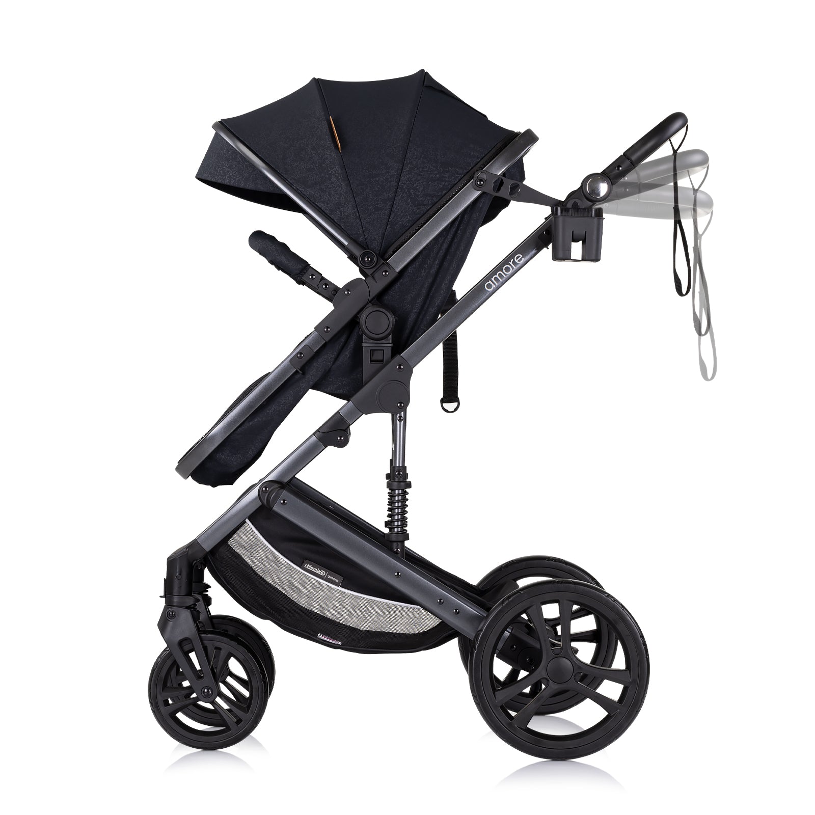 Cărucior pentru bebeluși „Amore” Blackberry