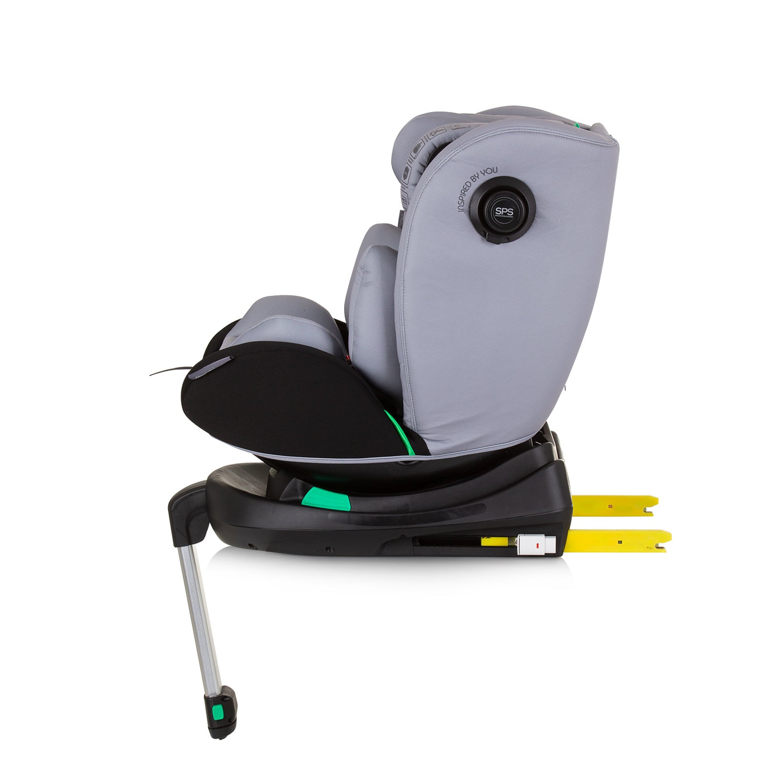 Ст.Кола 360 I-Size 40-150 Олимпус Сиво --- BebeMama
