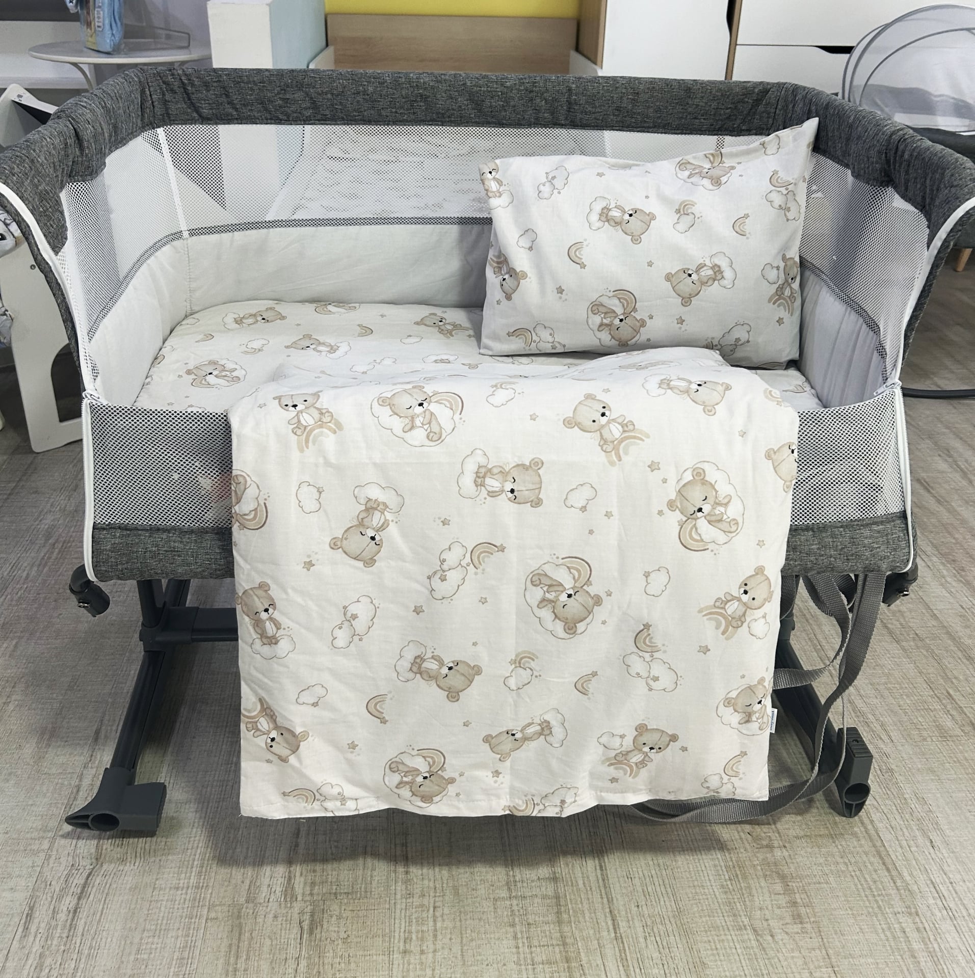 Galix-Спален Комплект За Мини Кошара 5Ч Baby Dream