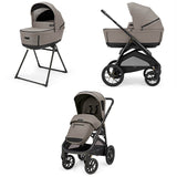 Cărucior pentru bebeluși Inglesina Aptica Xt Duo - Tundra Bej / Negru