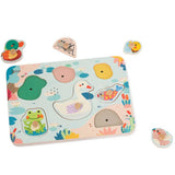 Интерактивен Пъзел Езерото От 8 Дървени Части, 18+ Месеца Classic World