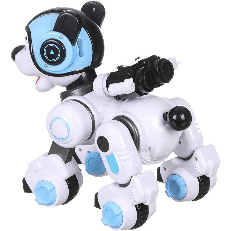 Интерактивно Полицейско Куче - Робот Със Синя Каска