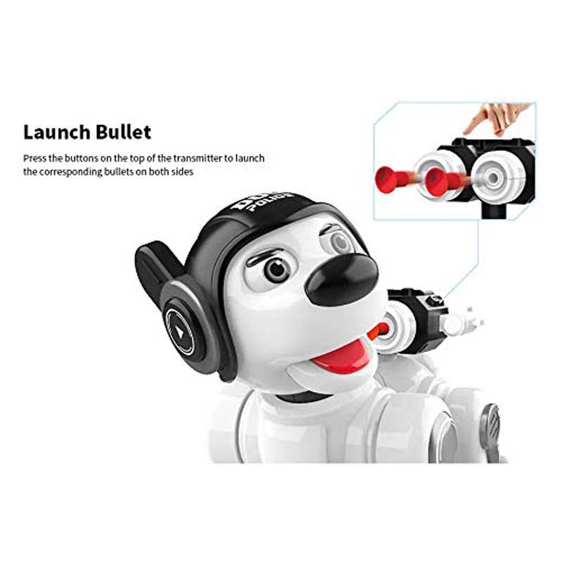 Интерактивно Полицейско Куче - Робот Със Синя Каска