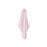 Babafürdőlepedő 100x100 cm, Bear Sleeping Pink 01225 02 Interbaby