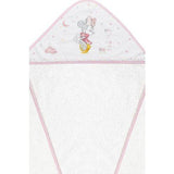 Бебешка Хавлия С Качулка 100x100 См. Minnie White Pink Interbaby