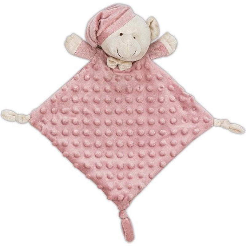Бебешка Играчка Doudou Кърпа За Гушкане Bear Rosa Palo Interbaby