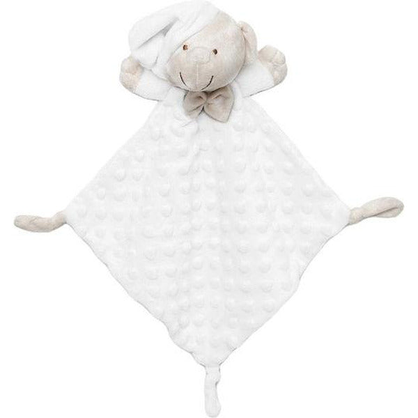 Бебешка Играчка Doudou Кърпа За Гушкане Bear White Interbaby