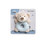 Бебешка Плюшена Дрънкалка Мече Osito Blue Interbaby
